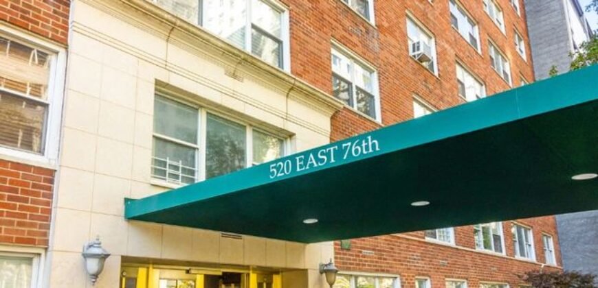 520 East 76th Street, Unit 7G, Upper East Side, Manhattan, NY 10021