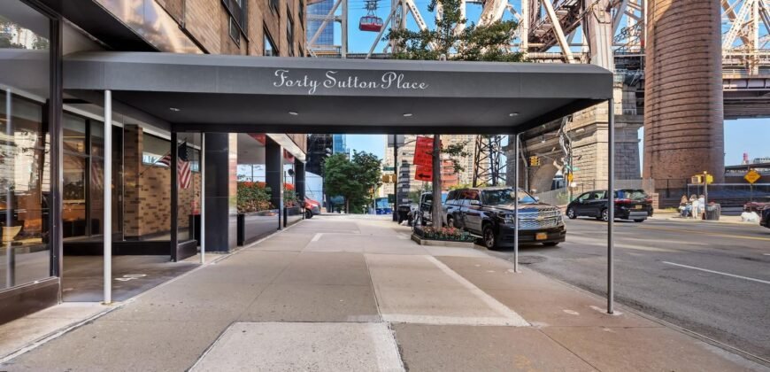 40 Sutton Place, Unit 7D, Manhattan, NY