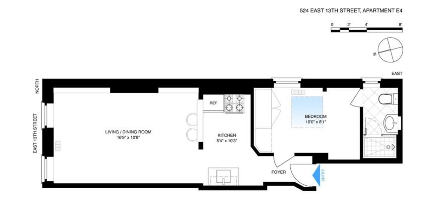 524 East 13th Street, Unit E4, Manhattan, NY