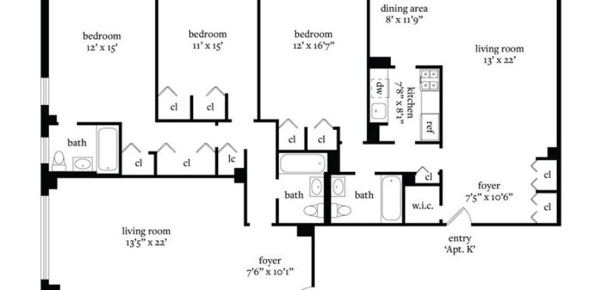 100 West 57th Street, Unit 4JK, Theater District, Manhattan, NY 10019