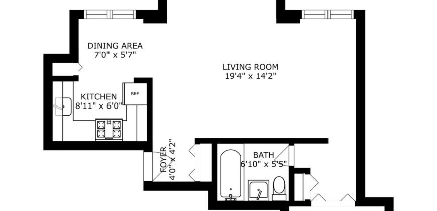 77 Fulton Street, Unit 7G, Manhattan, NY