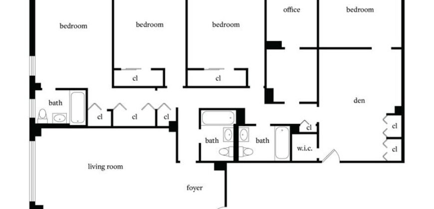 100 West 57th Street, Unit 4JK, Theater District, Manhattan, NY 10019