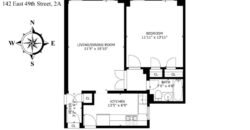 142 East 49th Street, Unit 2A, Midtown East, Manhattan, NY 10017