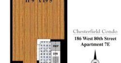 186 West 80th Street, Unit 7E, Upper West Side, Manhattan, NY 10024