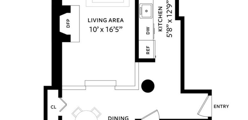 35 West 90th Street, Unit 9H, Upper West Side, Manhattan, NY 10024