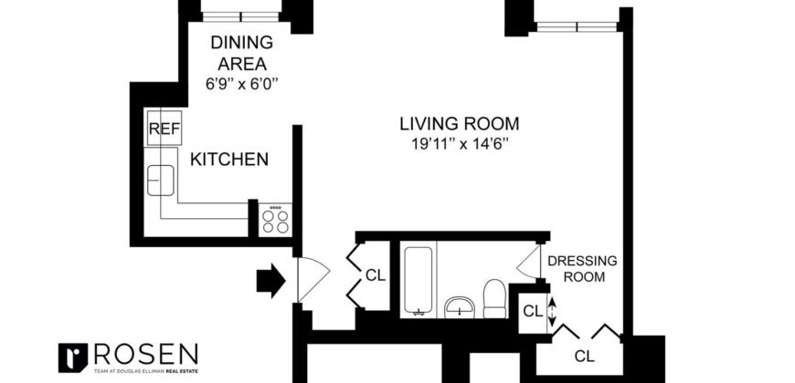 77 Fulton Street, Unit 27G, Financial District, Manhattan, NY 10038