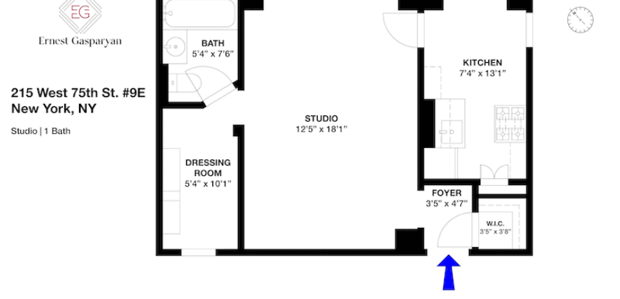 215 West 75th Street, Unit 9E, Manhattan, NY